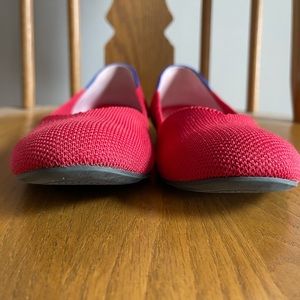 Rothy’s The Flat in Bright Red